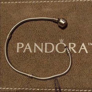 Sterling Silver Pandora bracelet